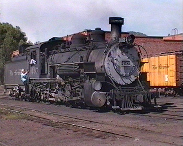 497 Chama Yard in 1997 - copyright J.McIvor 2005